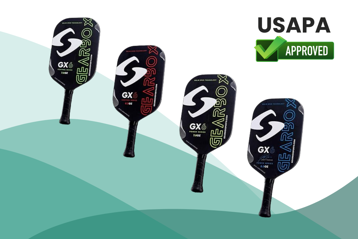 Gearbox GX6 pickleball paddle